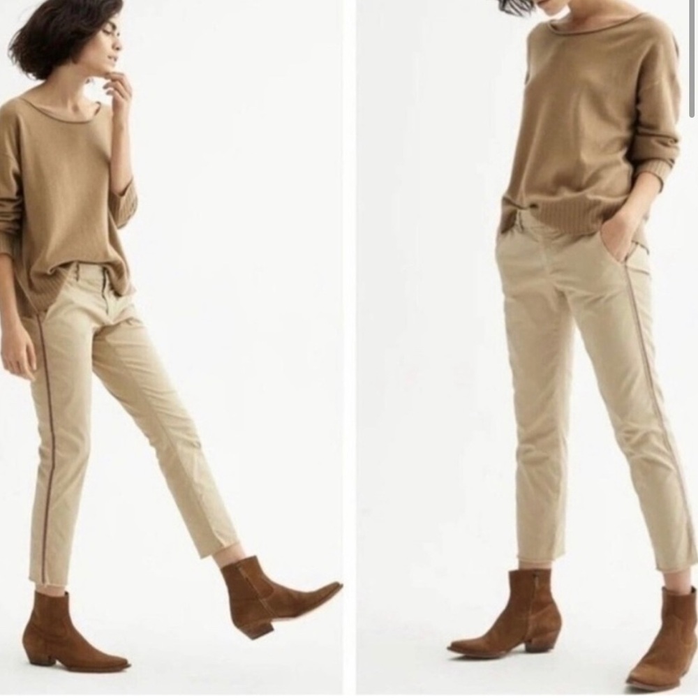 Beige Nili Lotan pants